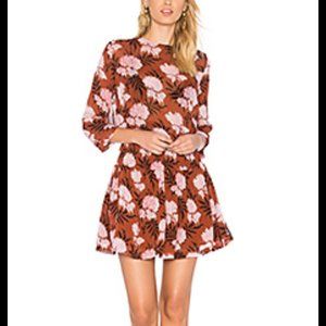 Ganni Monette Georgette Dress